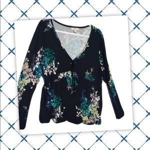 Style & Co Boho Peasant Blouse